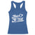 Brazilian Jiu Jitsu Racerback Tank Top Christian Cross BJJ Fighter Training Tee for Martial Arts Lovers - Wonder Print Shop