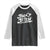 Brazilian Jiu Jitsu Raglan Shirt Christian Cross BJJ Fighter Training Tee for Martial Arts Lovers - Wonder Print Shop