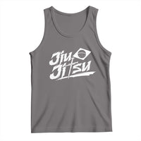 Brazilian Jiu Jitsu Tank Top Christian Cross BJJ Fighter Training Tee for Martial Arts Lovers - Wonder Print Shop