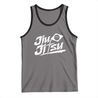 Brazilian Jiu Jitsu Tank Top Christian Cross BJJ Fighter Training Tee for Martial Arts Lovers - Wonder Print Shop