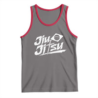 Brazilian Jiu Jitsu Tank Top Christian Cross BJJ Fighter Training Tee for Martial Arts Lovers - Wonder Print Shop