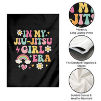 In My Jiu Jitsu Girl Era Garden Flag Retro Groovy BJJ Girls - Wonder Print Shop