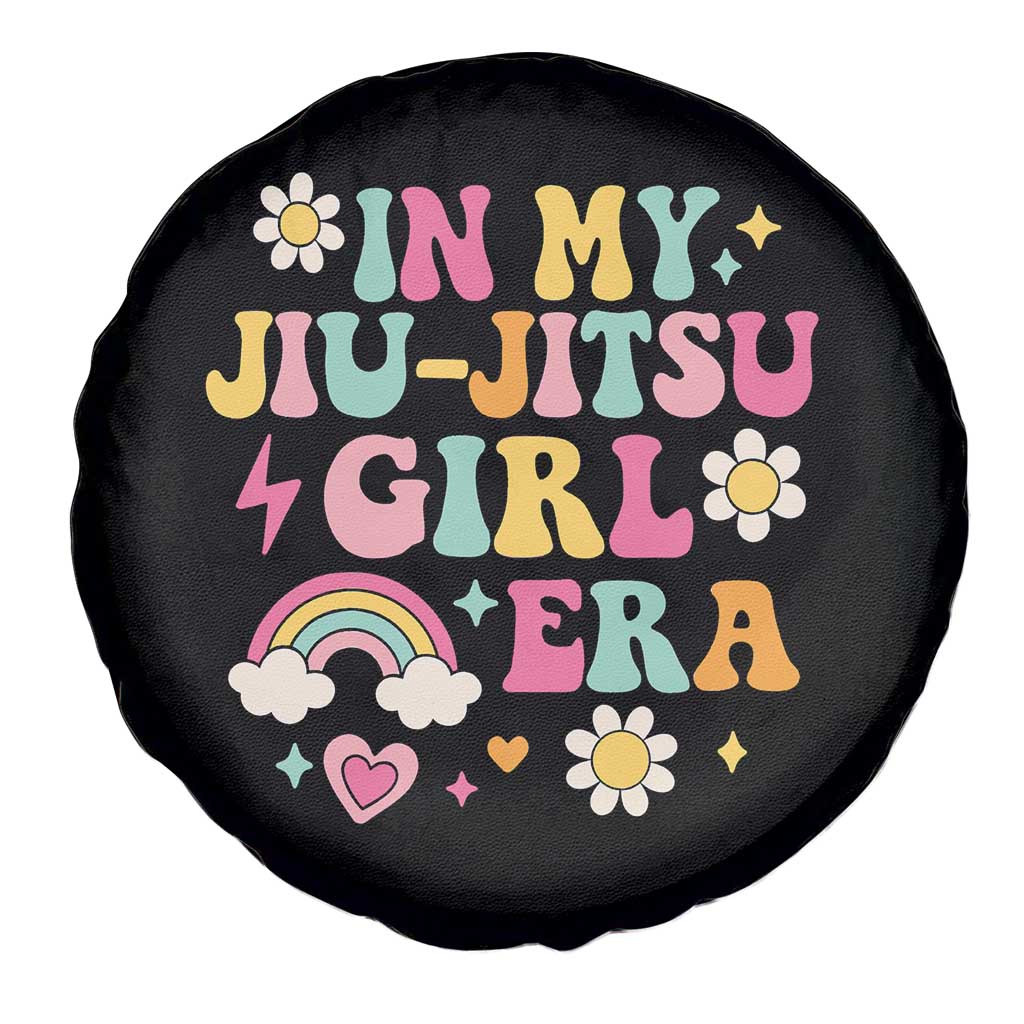 In My Jiu Jitsu Girl Era Spare Tire Cover Retro Groovy BJJ Girls - Wonder Print Shop