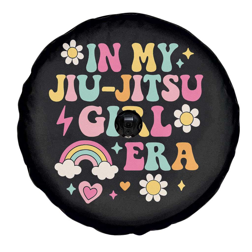 In My Jiu Jitsu Girl Era Spare Tire Cover Retro Groovy BJJ Girls - Wonder Print Shop