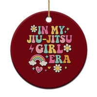 In My Jiu Jitsu Girl Era Ceramic Ornament Retro Groovy BJJ Girls - Wonder Print Shop
