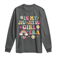 In My Jiu Jitsu Girl Era Long Sleeve Shirt Retro Groovy BJJ Girls - Wonder Print Shop