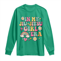 In My Jiu Jitsu Girl Era Long Sleeve Shirt Retro Groovy BJJ Girls - Wonder Print Shop