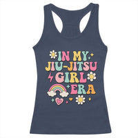 In My Jiu Jitsu Girl Era Racerback Tank Top Retro Groovy BJJ Girls - Wonder Print Shop