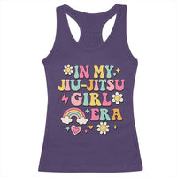 In My Jiu Jitsu Girl Era Racerback Tank Top Retro Groovy BJJ Girls - Wonder Print Shop