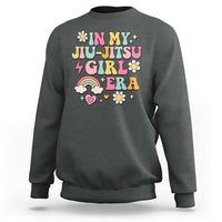 In My Jiu Jitsu Girl Era Sweatshirt Retro Groovy BJJ Girls - Wonder Print Shop