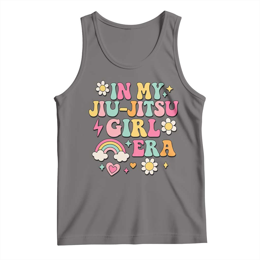In My Jiu Jitsu Girl Era Tank Top Retro Groovy BJJ Girls - Wonder Print Shop