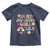 In My Jiu Jitsu Girl Era Toddler T Shirt Retro Groovy BJJ Girls - Wonder Print Shop
