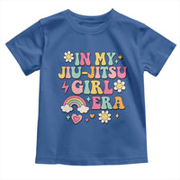 In My Jiu Jitsu Girl Era Toddler T Shirt Retro Groovy BJJ Girls - Wonder Print Shop