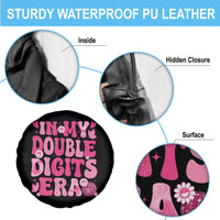 10 Years Old Birthday Girl Spare Tire Cover In My Double Digits Era - Wonder Print Shop