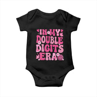 10 Years Old Birthday Girl Baby Onesie In My Double Digits Era - Wonder Print Shop