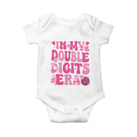 10 Years Old Birthday Girl Baby Onesie In My Double Digits Era - Wonder Print Shop