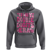 10 Years Old Birthday Girl Hoodie In My Double Digits Era - Wonder Print Shop