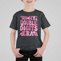 10 Years Old Birthday Girl T Shirt For Kid In My Double Digits Era - Wonder Print Shop