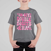 10 Years Old Birthday Girl T Shirt For Kid In My Double Digits Era - Wonder Print Shop