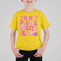 10 Years Old Birthday Girl T Shirt For Kid In My Double Digits Era - Wonder Print Shop