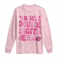 10 Years Old Birthday Girl Long Sleeve Shirt In My Double Digits Era - Wonder Print Shop