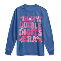 10 Years Old Birthday Girl Long Sleeve Shirt In My Double Digits Era - Wonder Print Shop