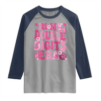 10 Years Old Birthday Girl Raglan Shirt In My Double Digits Era - Wonder Print Shop