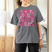10 Years Old Birthday Girl T Shirt For Women In My Double Digits Era - Wonder Print Shop