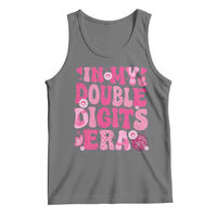 10 Years Old Birthday Girl Tank Top In My Double Digits Era - Wonder Print Shop