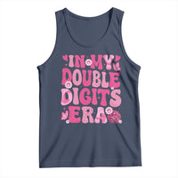 10 Years Old Birthday Girl Tank Top In My Double Digits Era - Wonder Print Shop