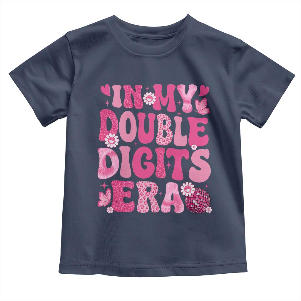 10 Years Old Birthday Girl Toddler T Shirt In My Double Digits Era - Wonder Print Shop