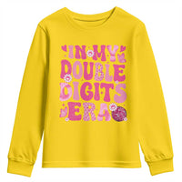 10 Years Old Birthday Girl Youth Sweatshirt In My Double Digits Era - Wonder Print Shop