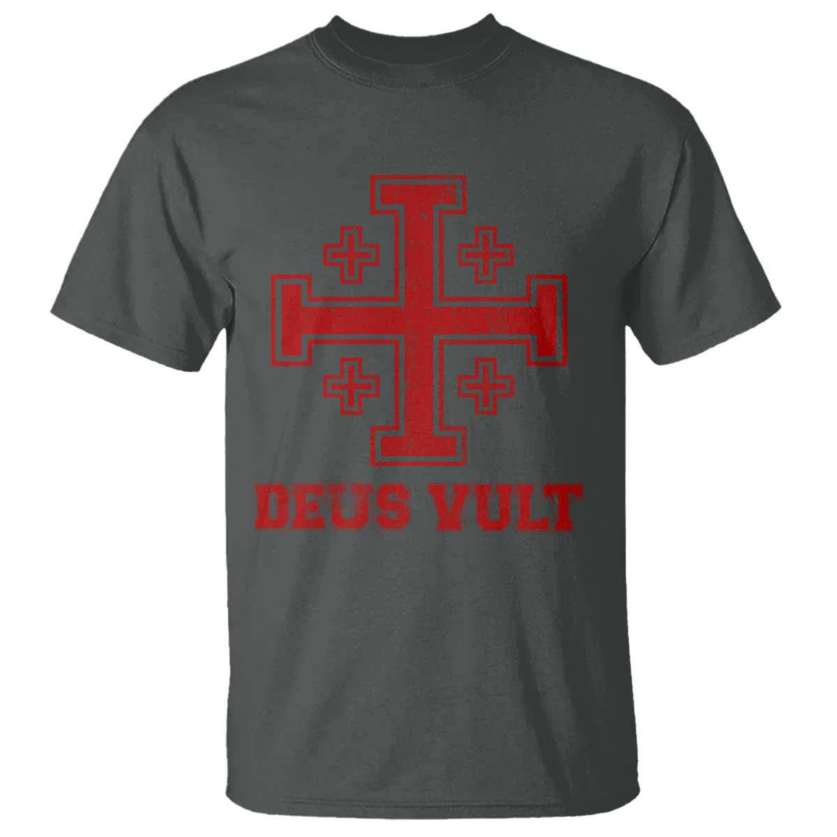Catholic Knight Templar Crusader Cross T Shirt - Wonder Print Shop