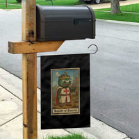 Funny Knight Meme Garden Flag Vintage Pepe Frog Templar Crusader Fren Soldier - Wonder Print Shop