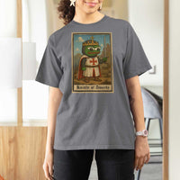 Funny Knight Meme T Shirt For Women Vintage Pepe Frog Templar Crusader Fren Soldier - Wonder Print Shop