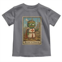 Funny Knight Meme Toddler T Shirt Vintage Pepe Frog Templar Crusader Fren Soldier - Wonder Print Shop