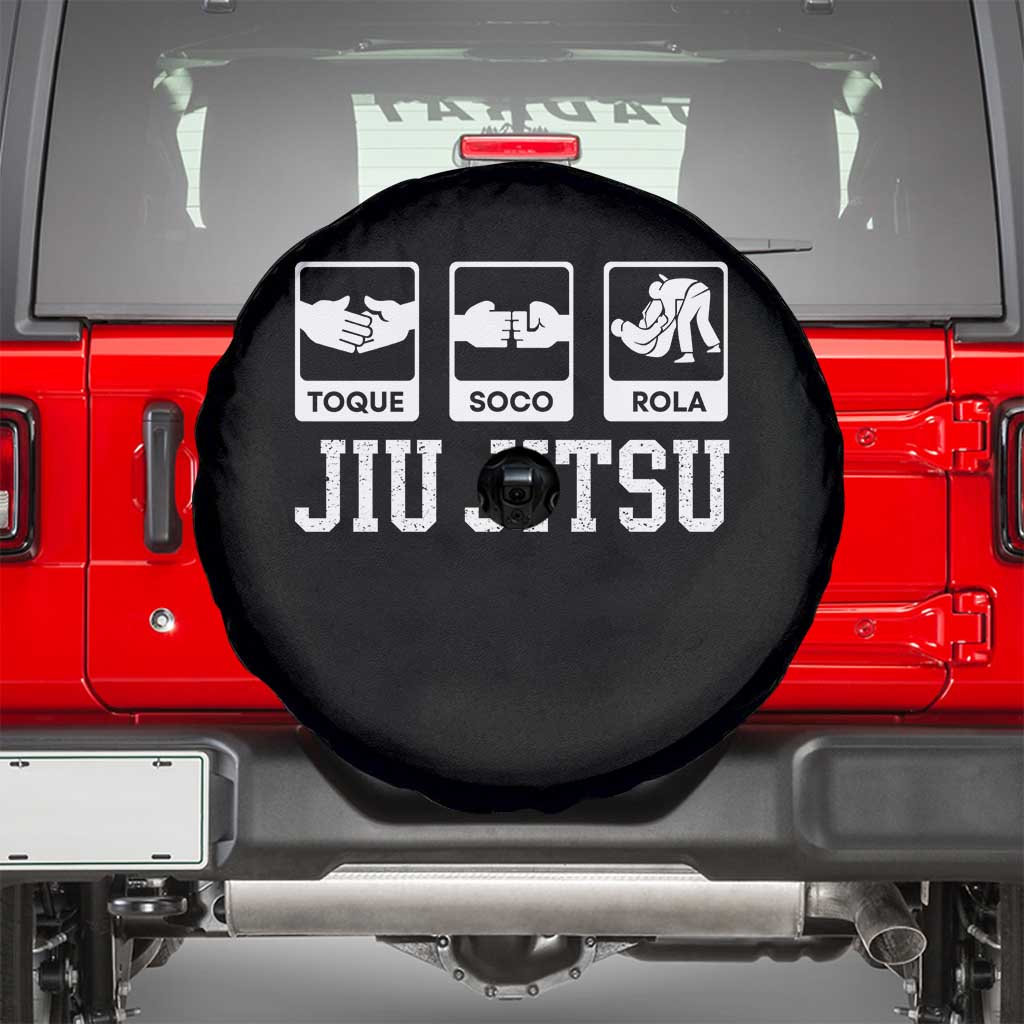Funny BJJ Spare Tire Cover Toque Soco Rola Brazilian Jiu Jitsu - Wonder Print Shop