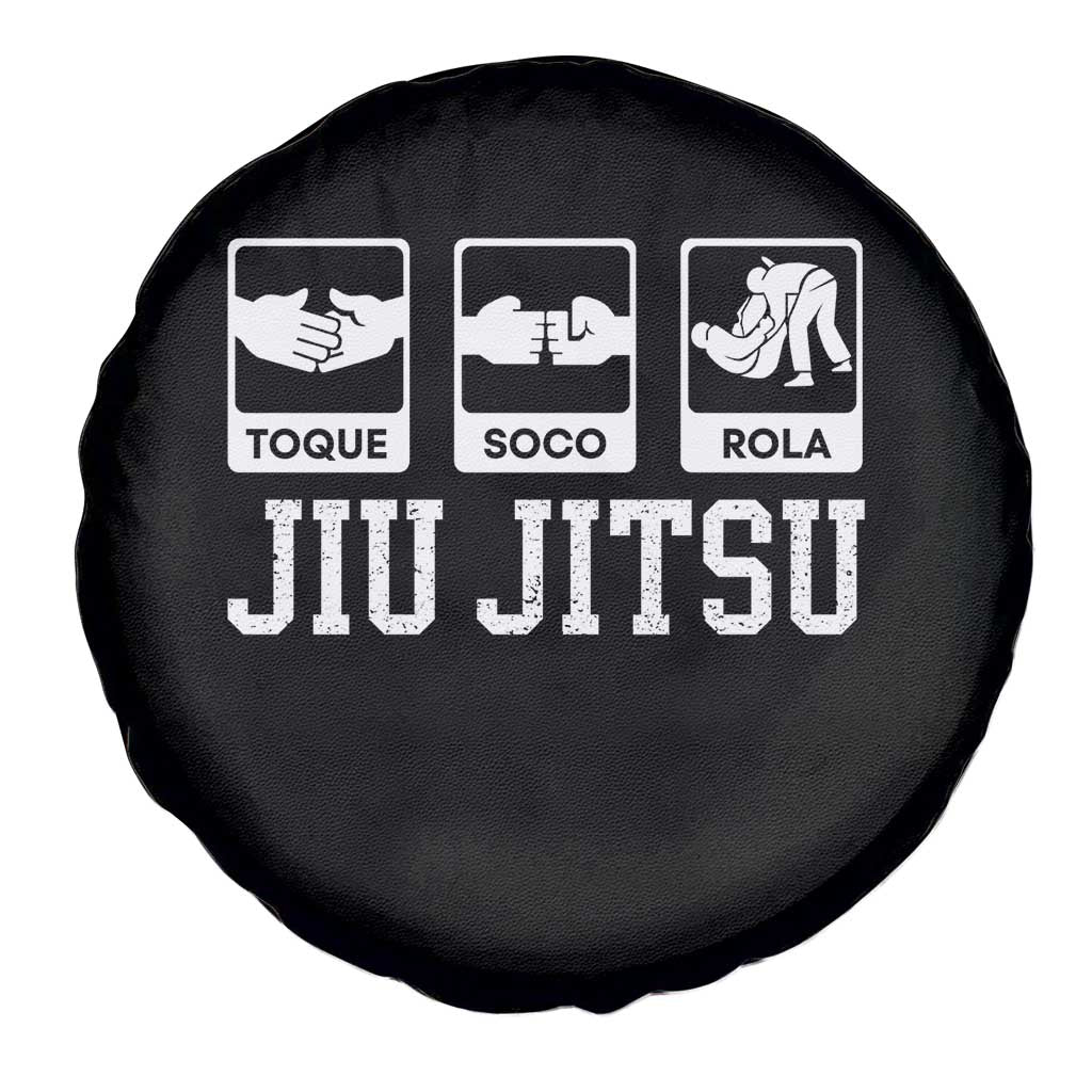 Funny BJJ Spare Tire Cover Toque Soco Rola Brazilian Jiu Jitsu - Wonder Print Shop