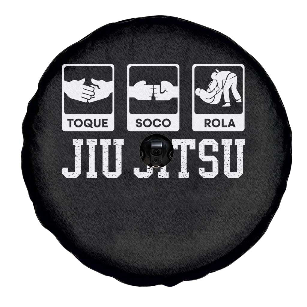 Funny BJJ Spare Tire Cover Toque Soco Rola Brazilian Jiu Jitsu - Wonder Print Shop