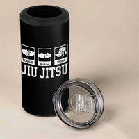 Funny BJJ 4 in 1 Can Cooler Tumbler Toque Soco Rola Brazilian Jiu Jitsu - Wonder Print Shop
