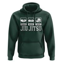 Funny BJJ Hoodie Toque Soco Rola Brazilian Jiu Jitsu - Wonder Print Shop