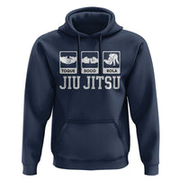 Funny BJJ Hoodie Toque Soco Rola Brazilian Jiu Jitsu - Wonder Print Shop