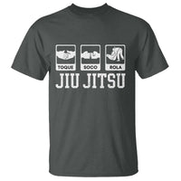 Funny BJJ T Shirt Toque Soco Rola Brazilian Jiu Jitsu - Wonder Print Shop