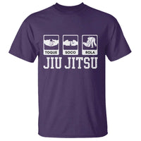 Funny BJJ T Shirt Toque Soco Rola Brazilian Jiu Jitsu - Wonder Print Shop
