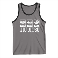 Funny BJJ Tank Top Toque Soco Rola Brazilian Jiu Jitsu - Wonder Print Shop
