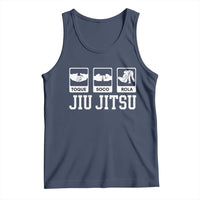 Funny BJJ Tank Top Toque Soco Rola Brazilian Jiu Jitsu - Wonder Print Shop