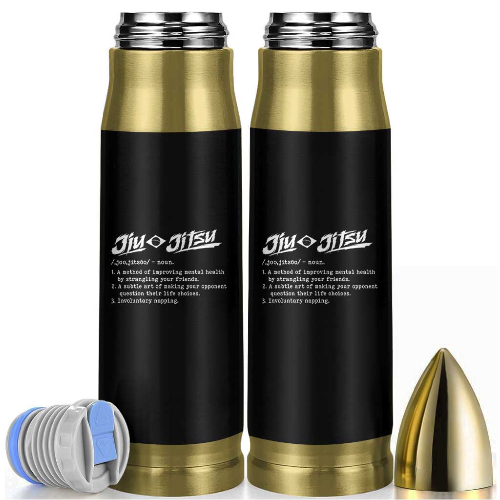 Funny Brazilian Jiu Jitsu Bullet Tumbler Jiujitsu Definition BJJ - Wonder Print Shop