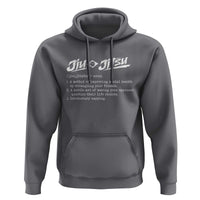 Funny Brazilian Jiu Jitsu Hoodie Jiujitsu Definition BJJ - Wonder Print Shop