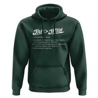 Funny Brazilian Jiu Jitsu Hoodie Jiujitsu Definition BJJ - Wonder Print Shop