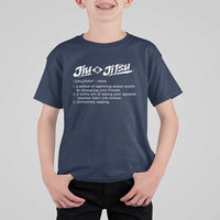 Funny Brazilian Jiu Jitsu T Shirt For Kid Jiujitsu Definition BJJ - Wonder Print Shop